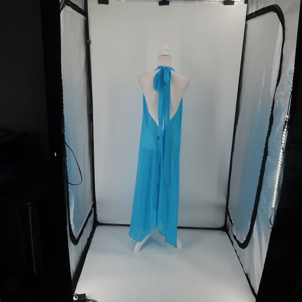 Zury Women's Blue Beach Coverup Size One Size Fits up to an XL NWT - Picture 10 of 11